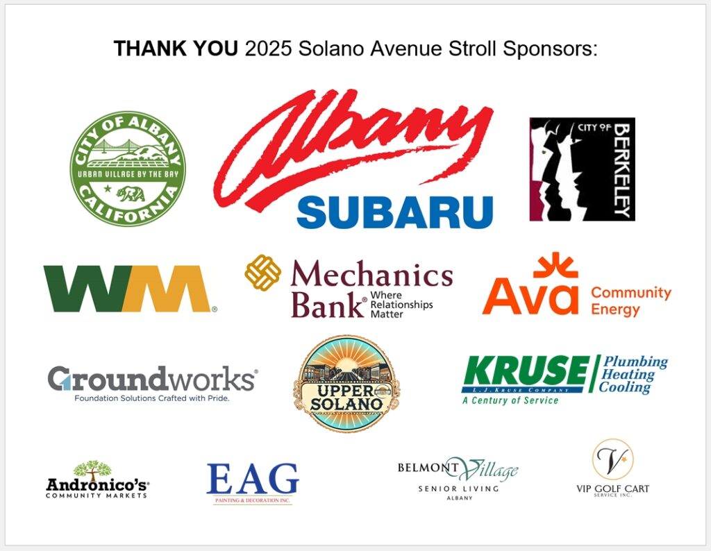 Stroll Participants - Solano Avenue Association